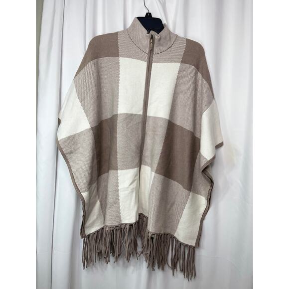 Christian Siriano knit cloak jacket sweater poncho womens small medium OVERSIZED - Picture 14 of 16